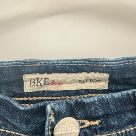 Bke Cropped Denim Jeans  Size 29 - Picture 11 of 16
